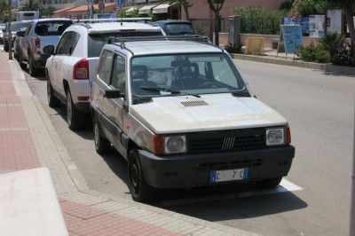 Es sind viele Fiat zu sehen, die bei uns bereits im Salz weggerostet sind.<br />Vielleicht werden das mal beliebte Kult-Oldies...?