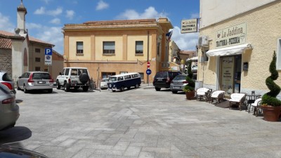 Stopp zum Mittagessen in Arzachena.