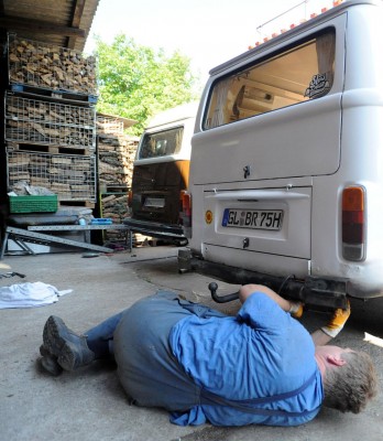 und hier wiedermal eine typische Frahm-Position...