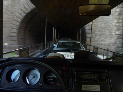 Ab in den Lötschbergtunnel
