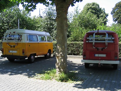 Fiamma Treffen in der Stadt