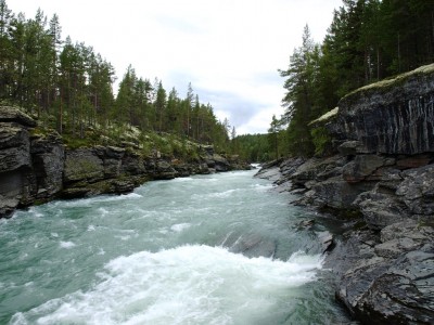 Fluss Sjoa