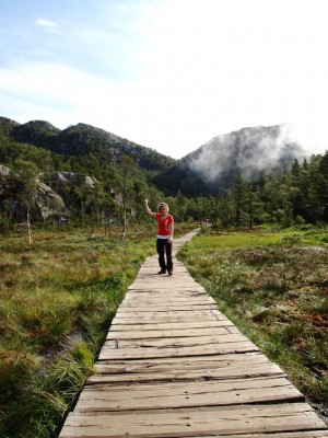 Wanderung zum Preikestolen