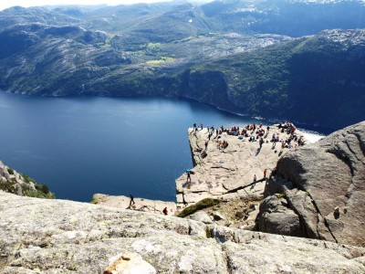 Auf dem Preikestolen