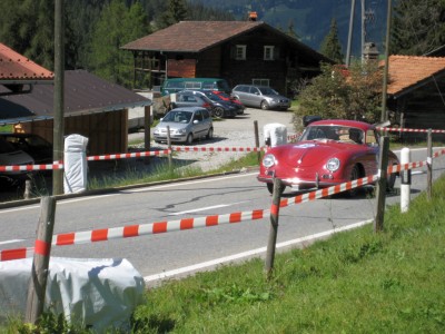 Parken direkt an der Rennstrecke