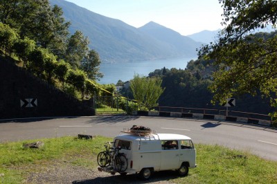 Tour zum Valle Verzasca - Samson-Serpentinen-Sau