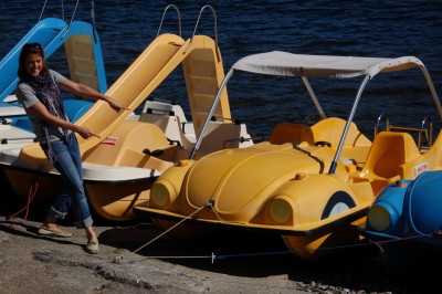 Tretboote mal anders, aber wo ist das Bulliboot?