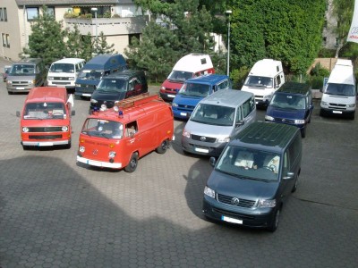 Gruppenbild der IG-Busse