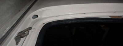Blick Richtung Front