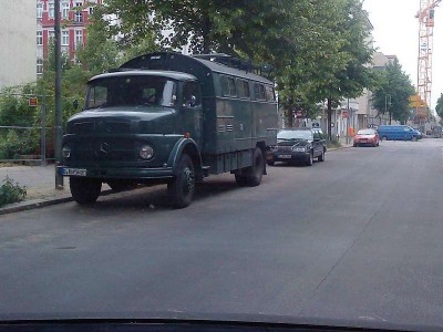 Mercedes 911 Rundhauber mit kurzer Schnautze