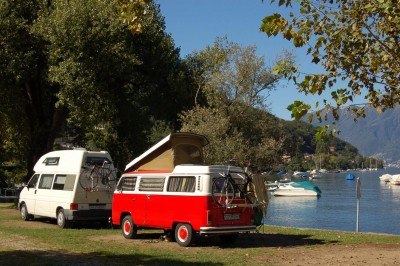 Kleiner Platz in der Schweiz