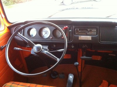 Perkektes, nicht zerbohrtes Cockpit
