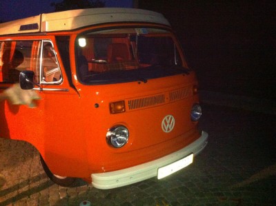 Bullenfänger mit Ersatzrad ab. VW Zeichen Top in Schuß