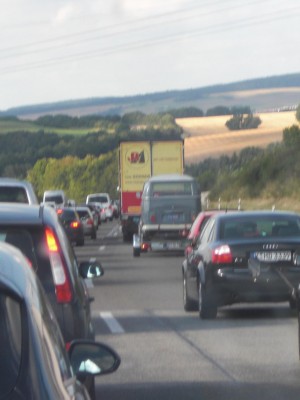 Stau ohne Ende