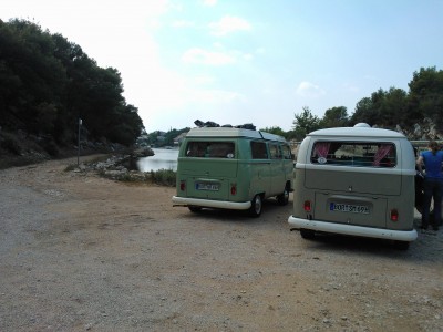 Die Bullis und das Wasser :)