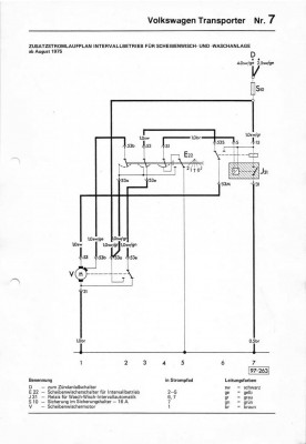 Zusatzstromlaufplan