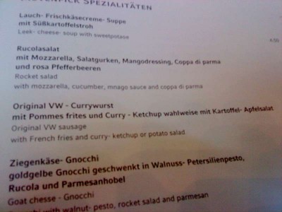 Mittagessen beim freundlichen... in Mitte