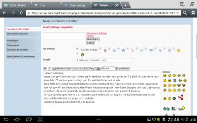 Bild von eingebautem Motor