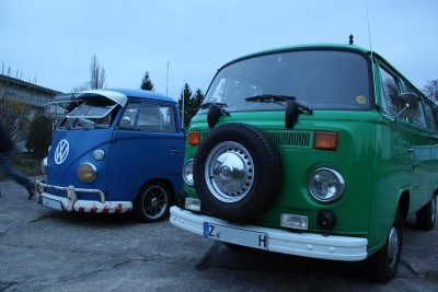 Die anderen anderthalb stehen in der Garage. Noch.