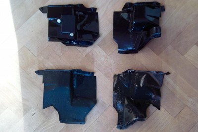 Motorverblechung Typ 4 vorne