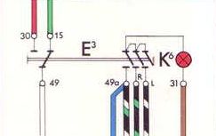 EU Warnblinkschalter 1975