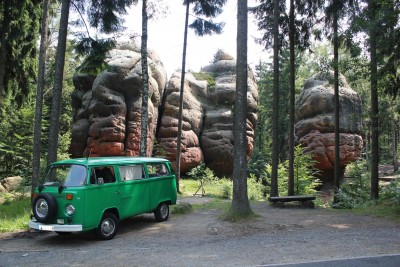 &quot;Kelchsteine&quot; im Zittauer Gebirge.