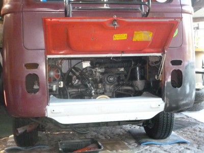 Motor ist wieder drinne