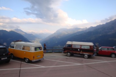 und auf der heimfahrt übern Gotthard