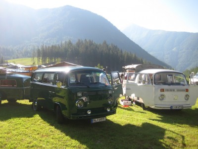 Mit Marcus alias bullide auf dem Campingplatz