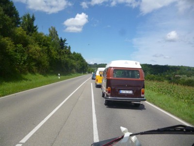 Stammtisch Süd -West mit 6 Bullis anwesend:)