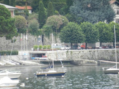 im Vorbeifahren gerade noch erwischt, in Lesa am Lago Maggiore