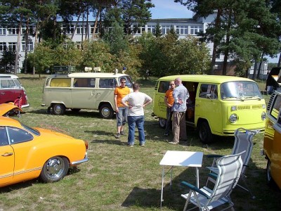 Fachgespräche und Sonnenbrandgefahr