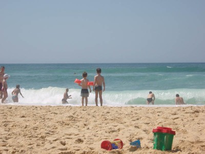 Sandstrand bei Contis Plage