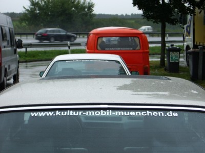 Regentreffpunkt Autobahnrastplatz Holzkirchen
