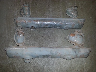 Oben T1 34PS 1962, unten T2b 50PS ab 76
