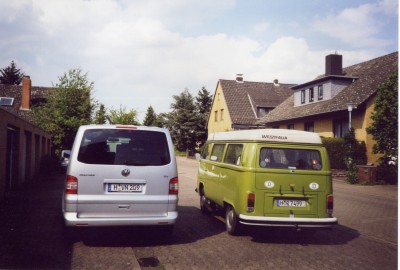 2003, neben einem Vorserien-T5