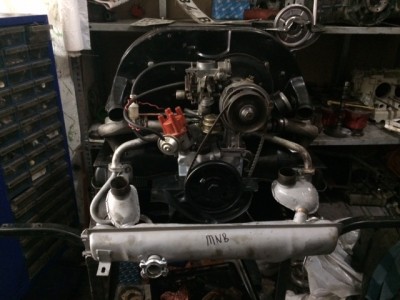 Fast einbaufertiger Motor