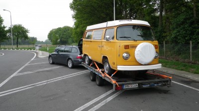 So haben wir ihn aus Rotterdamm abgeholt