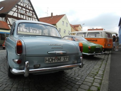 auf Oldtimertreffen, erst in Hofheim/Ufr., ...