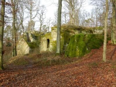 Felsenburg-Ruine Rotenhan bei Ebern