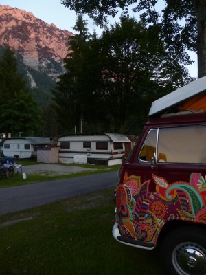 Abendstimmung unterhalb des Rauschbergs