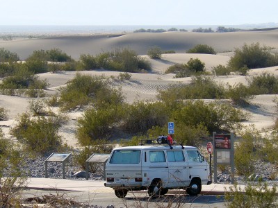 Beachtliche Leistung: Death Valley bei über 50°C