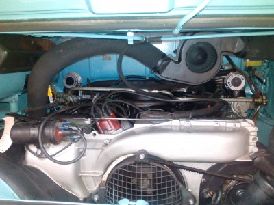 Vergaser gestänge Typ 4 Motor