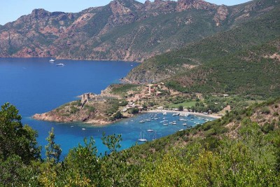 Wanderung nach Girolata, das nur per pedes oder Boot zu erreichen ist