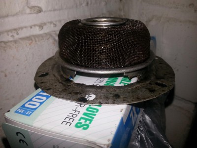 altes Ölsieb