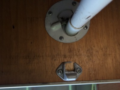 Klemmblock am Tisch