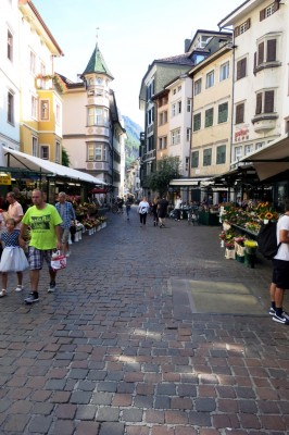 Bozen ist bekannt für seinen Markt