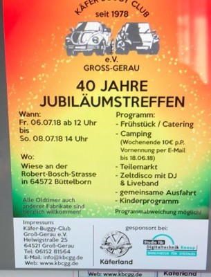 Jubiläumstreffen