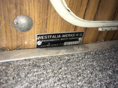 Westfalia Ausstatung