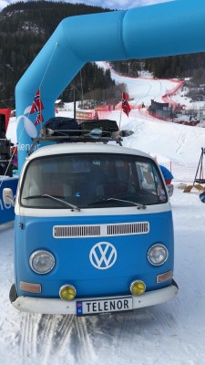 das ganze Wochenende auf der Piste gewesen...